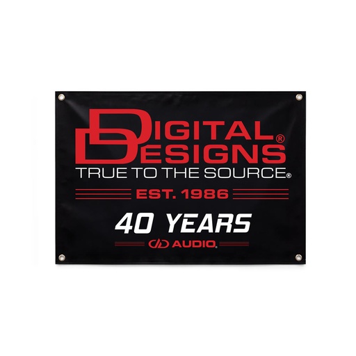 [40 Years Banner - 2ft x 3ft] Digital Designs - 40 Years Banner - 2ft x 3ft